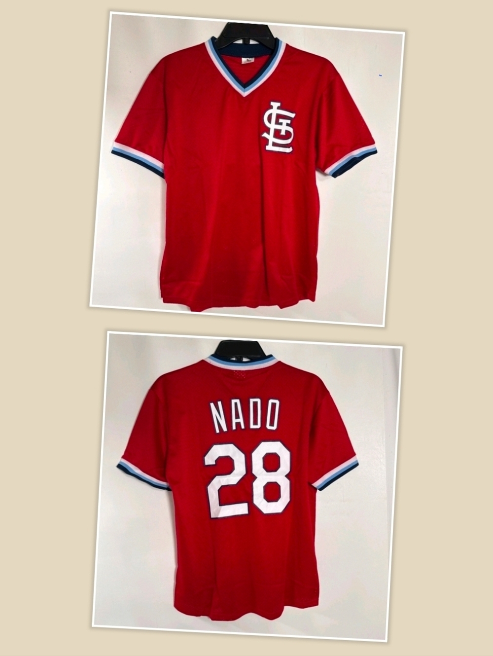 Kids St Louis Cardinals Stadium Giveaway Nolan Arenado Mesh Batting Jersey Sz XL